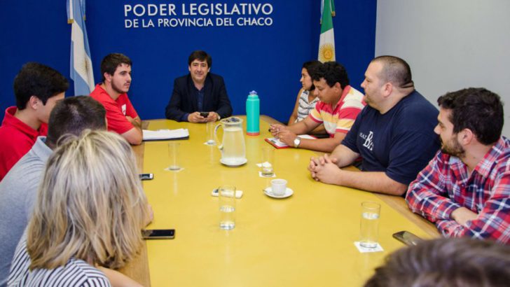 PJ: Gustavo recibió a la Juventud Universitaria Peronista nacional