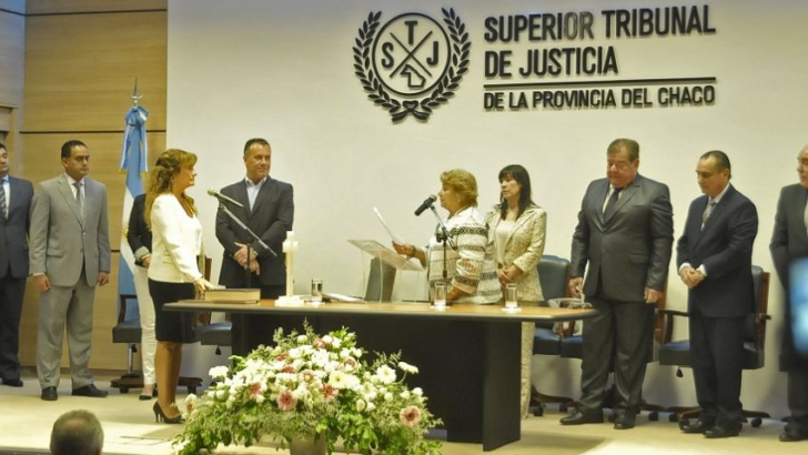 Grillo asumió como presidenta del STJ y el vicegobernador ratificó el trabajo en conjunto con la Justicia