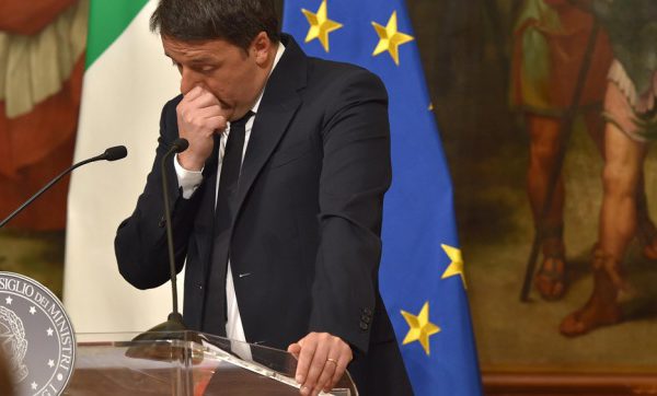 Renzi reconoció la derrota en el referéndum y anticipó que renunciará