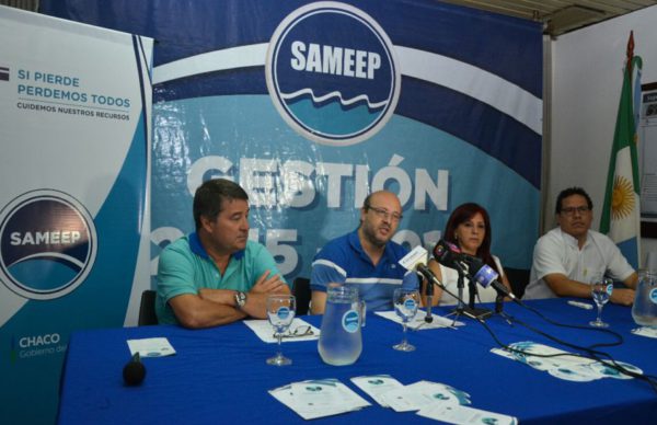 Sameep presentó el programa de regulación de pérdidas de agua en los barrios