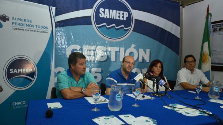 Sameep presentó el programa de regulación de pérdidas de agua en los barrios