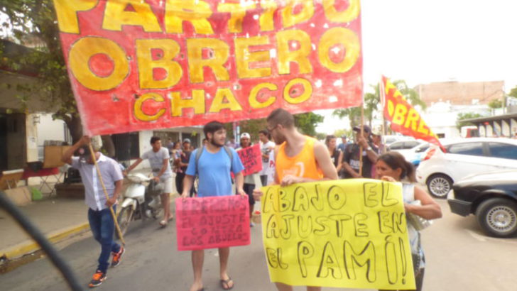 El Partido Obrero protestó contra el recorte de medicamentos en PAMI