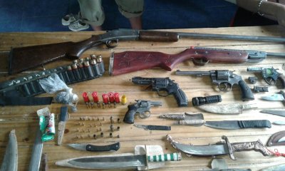 Charata: hallan gran cantidad de armas en un allanamiento por el robo a un comercio de Gancedo