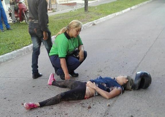 La Guardia Urbana socorrió a una adolescente accidentada