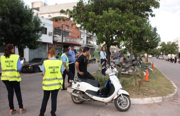 La Municipalidad continúa los operativos de control de motos