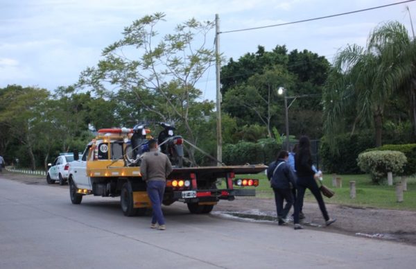 Se secuestraron dos autos y doce motos durante los controles de tránsito del municipio 1
