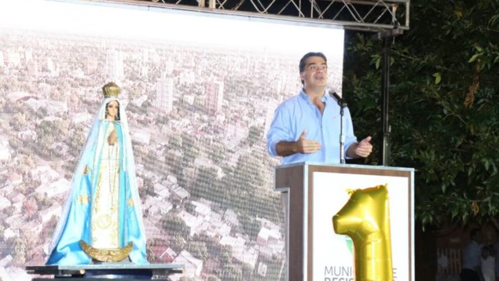 Capitanich participó de los festejos por el 112º aniversario de Villa San Martín