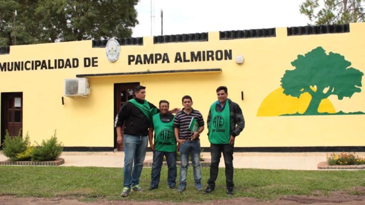 Municipales de Pampa Almirón consiguieron un aumento salarial del 30%