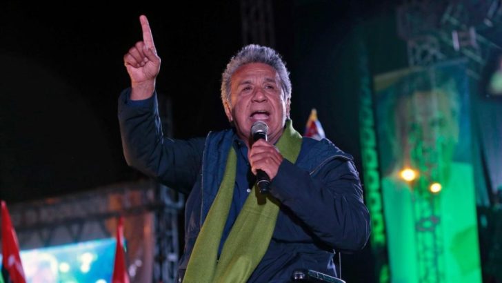 Ecuador: Lenín Moreno saca una ventaja de dos puntos con más del 94% de los votos escrutados