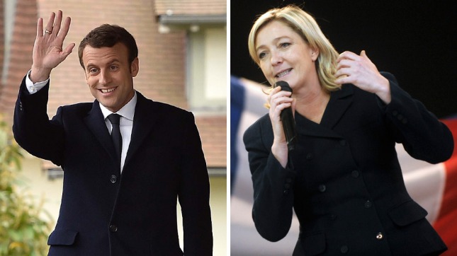 Francia se encamina al balotaje entre Macron y Le Pen