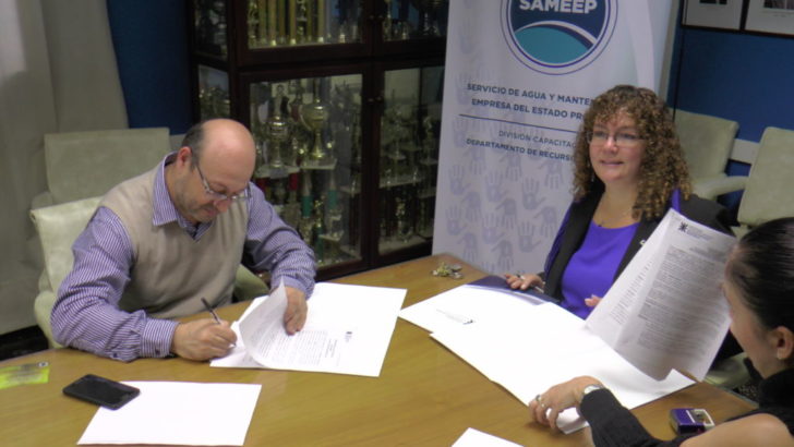Sameep firmó un convenio marco con UTN para la capacitación del personal