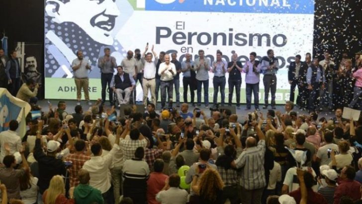 Macri criticó a la CGT en el acto por el Día del Trabajador que le organizó Venegas
