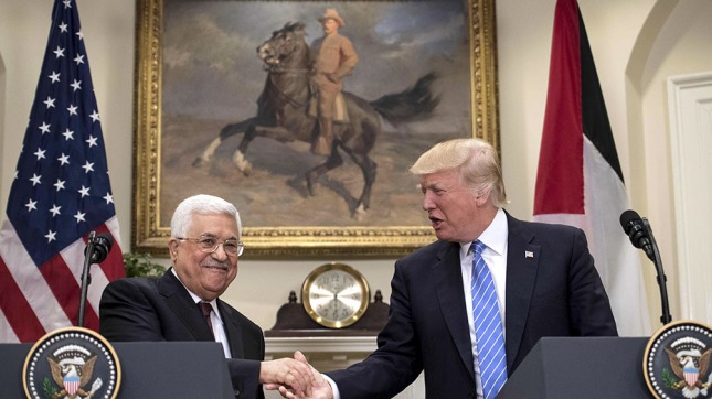 Palestina acepta retomar el diálogo con Israel bajo el auspicio de Trump