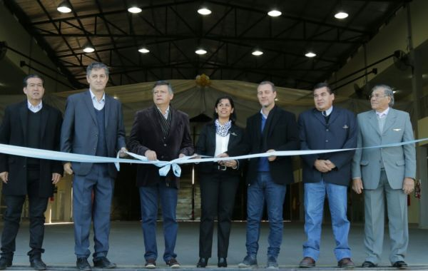Peppo inauguró obras de la EET Aeronáutica