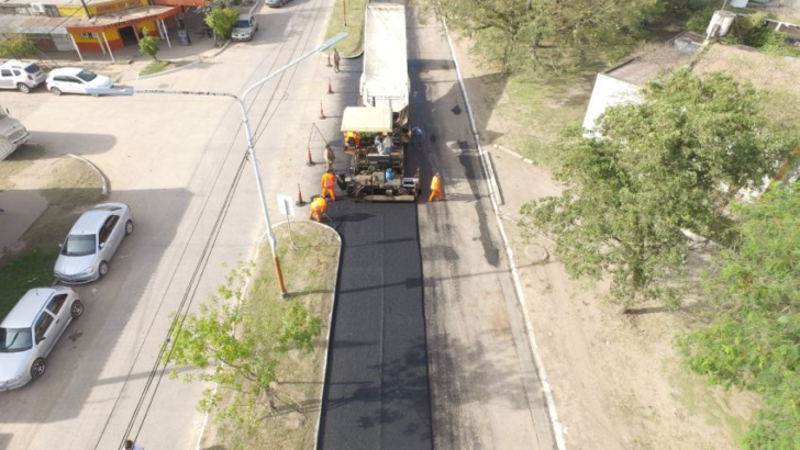 Vialidad Provincial finaliza las obras en la avenida Marconi