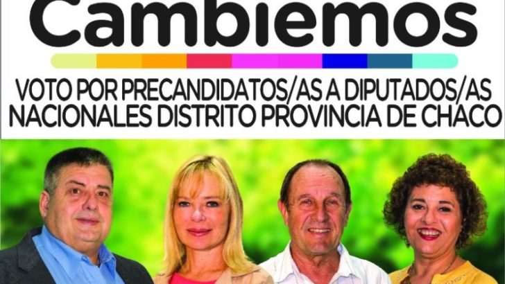 Encuentro Cívico oficializó su lista y boleta de Cambiemos para las PASO nacionales