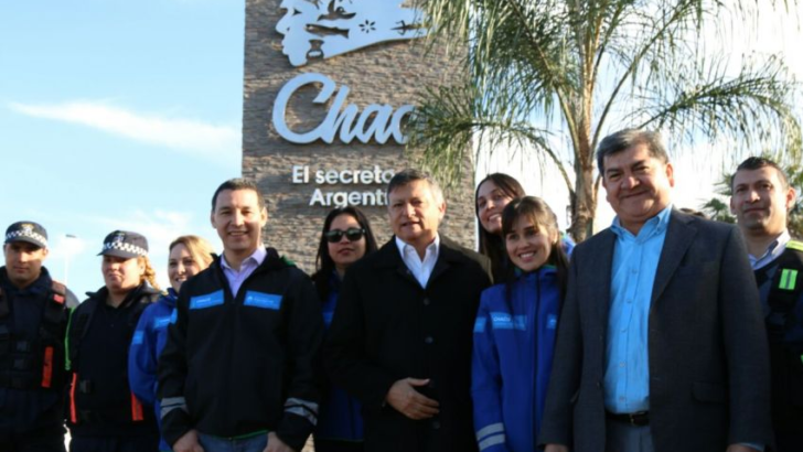 Peppo inauguró el portal de acceso puente Chaco Corrientes