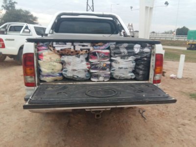 Taco Pozo: demoraron a tres personas contrabandear ropa