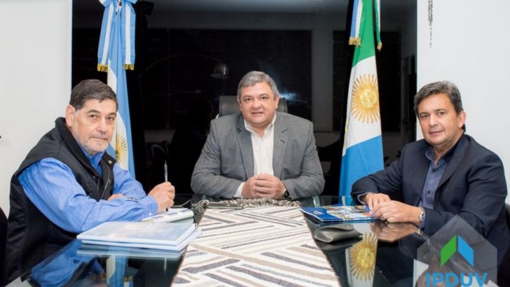 Autoridades del Ipduv y del Plan Belgrano articulan trabajo conjunto