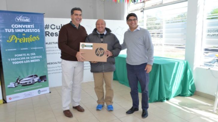 El municipio entregó premios a contribuyentes cumplidores