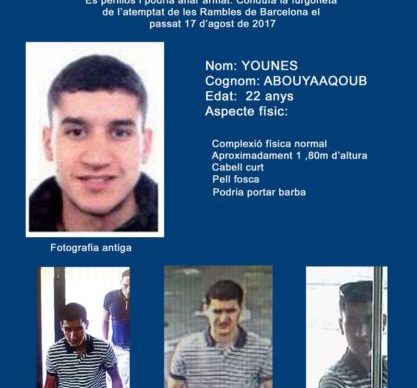 Identifican al autor del ataque en Barcelona: a un marroquí de 22 años 1
