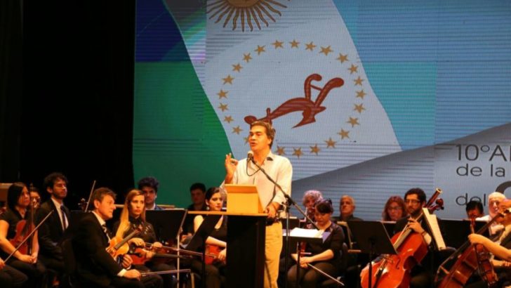 Bandera del Chaco: Capitanich participó del acto en conmemoración del 10° aniversario