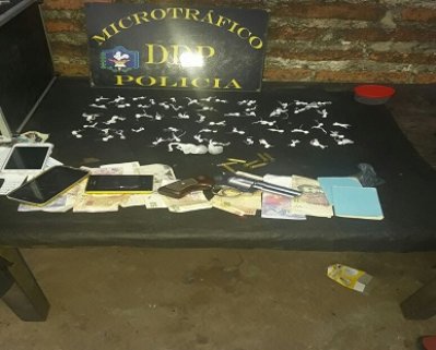 Incautaron un arma y drogas en un allanamiento en La Liguria
