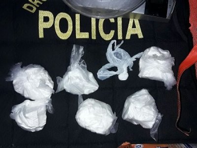 San Martin: secuestraron de casi 300 gramos de cocaína