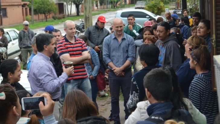Villa Pegoraro: acordaron obras de pavimento a través del financiamiento compartido