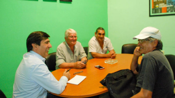 Gustavo Martínez recibió a representantes del sector ladrillero