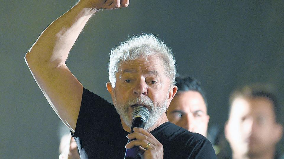 Lula cerró una gira por el norte de Brasil y encabeza las encuestas
