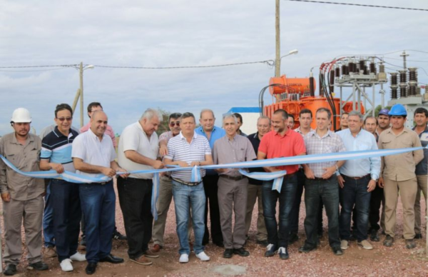 Se inauguró la planta transformadora en San Bernardo