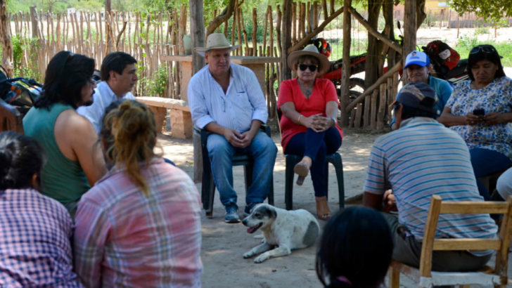 Gustavo Martínez en Tres Pozos: “es vital poder encontrarnos con gente con voluntad”