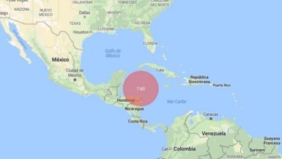 Sismo de 7,6 grados en el Caribe, con alerta de tsunami