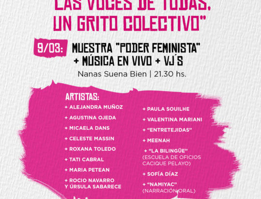 Paro Internacional de Mujeres: muestra colectiva de artistas