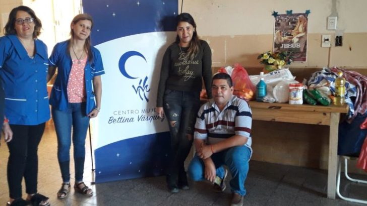 El Centro Mujer llevó mercaderías y ropas al asilo de ancianos “San Cayetano”