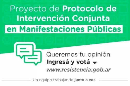 Continúa la votación a través de la web del municipio para el Protocolo de Intervención Conjunta en Manifestaciones Públicas