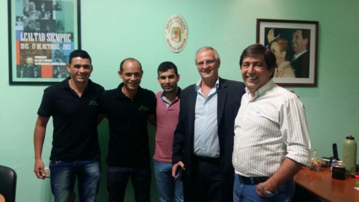 Gustavo Martínez recibió a dirigentes y deportistas del futbol de salón