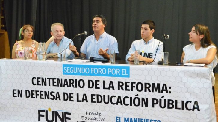 Reforma Universitaria: “luchar por una Universidad como herramienta de transformación de las mayorías populares”