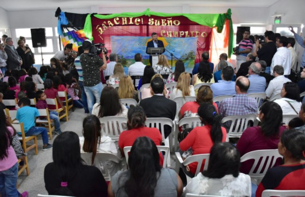 Se inauguró un jardín de infantes en colonia El Pastoril 1