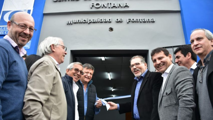 Fontana: inauguraciones y anuncios de más obras “para seguir creciendo”