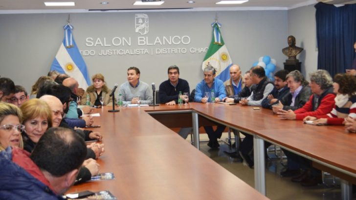 Capitanich, intendentes y referentes del Chaco Merece Más se plantan contra el ajuste impuesto por el FMI