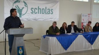 Capitanich participó del lanzamiento del Programa Scholas Ciudadanía