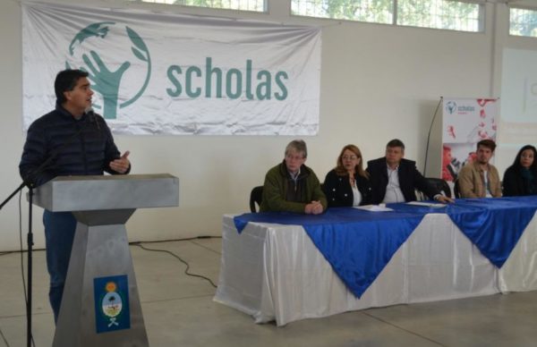 Capitanich participó del lanzamiento del Programa Scholas Ciudadanía