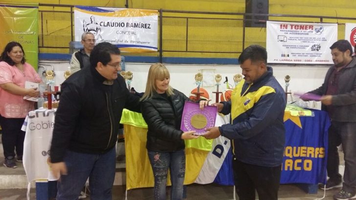 Fonseca saludó y felicitó a la familia del Club Orione en su 72 aniversario