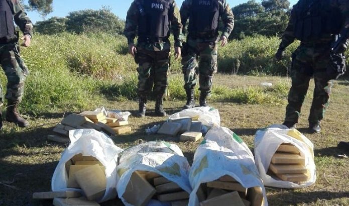 Isla del Cerrito: Prefectura secuestró más de 130 kilos marihuana