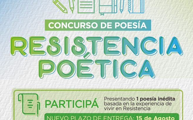 Invitan a participar del Concurso de Poesías “Resistencia Poética”