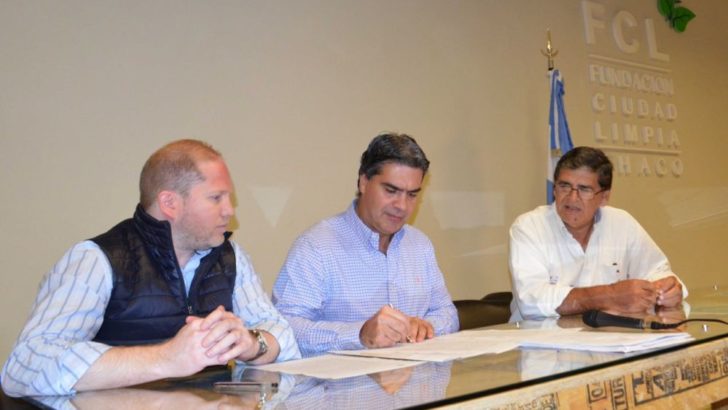 Municipio y Ciudad Limpia rubricaron convenio que respalda y acompaña a Casa Garrahan Chaco