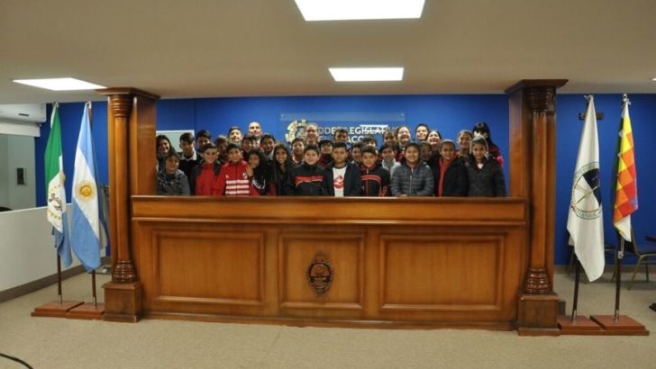 Alumnos de escuelas de Resistencia y Fontana visitaron el Poder Legislativo
