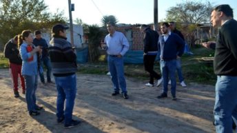 Barrio Zampa: Capitanich supervisó el operativo integral territorial